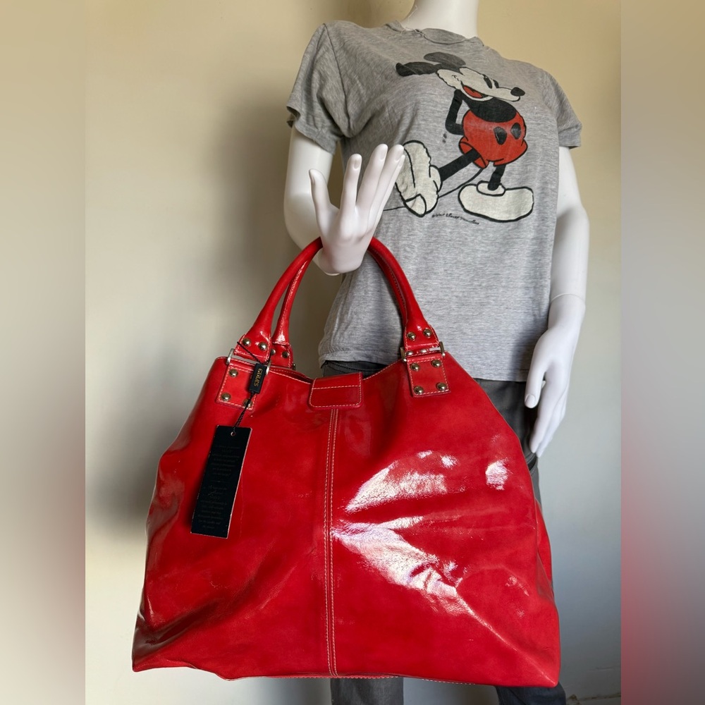 Patent Leather in Red. Made in Italy. 🇮🇹